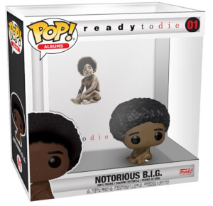 Pop! Rocks Notorious B.I.G. with Case Pop! Vinyl Figure