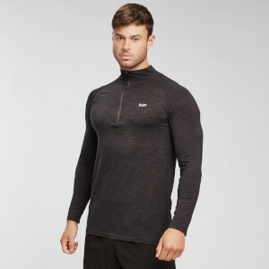 MP Men's Performance 1/4 Zip - Black/Carbon