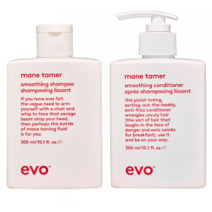 evo Mane Tamer Smoothing Shampoo and Conditioner