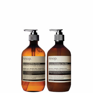 Aesop Geranium Cleanser and Reverence Hand Wash Duo