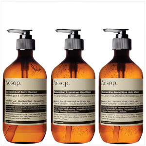aesop bath products