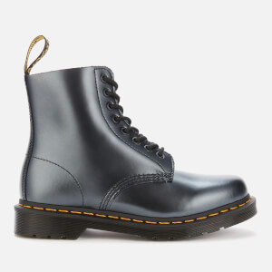 Dr Martens Women S 1460 Pascal Chroma 8 Eye Boots Silver Free Uk Delivery Allsole Martens atlas leather pascal 1460 heritage distortion by starcrx. dr martens women s 1460 pascal chroma 8 eye boots silver