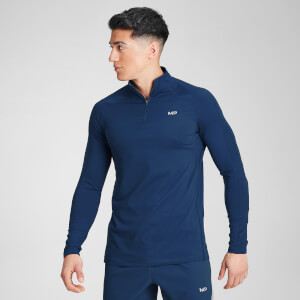 MP Men's Velocity 1/4 Zip- Dark Blue