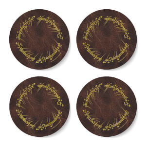 Lord Of The Rings Elvish Script Coaster Set