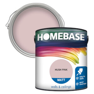 Homebase Matt Paint Hush Pink 2 5l Homebase Best high gloss furniture paint! homebase matt paint hush pink 2 5l