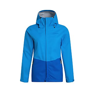 Berghaus womens deluge vented waterproof shell jacket dark purple