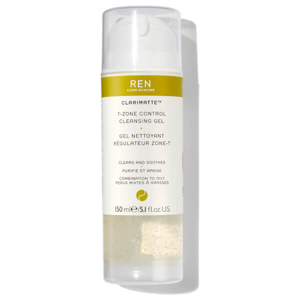 Click to view more detailed imagery on our partner's website Ren Clean Skincare Clarimatte T-zone Control Cleansing Gel 150ml