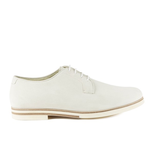 Mr. Hare Men's Bux Suede Derby Shoes - White - Free UK Delivery over £50