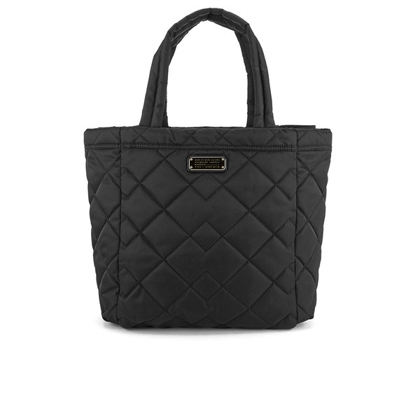 Marc by Marc Jacobs Women&#39;s Crosby Quilted Nylon Tote Bag - Black - Free UK Delivery over £50