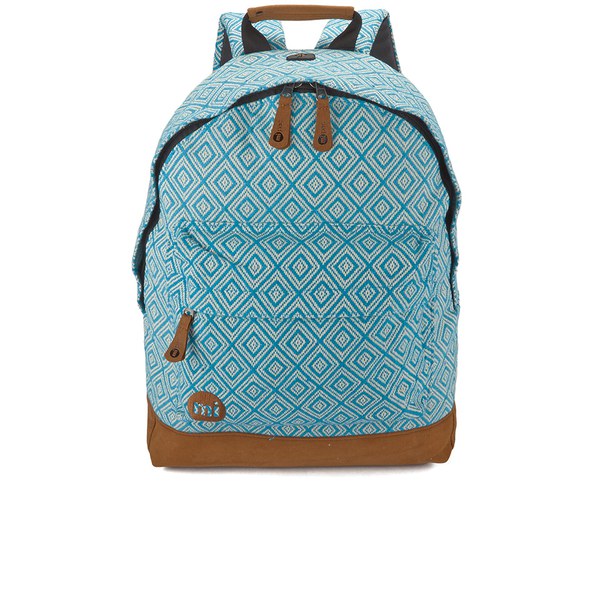 Mi-Pac Premium Peruvian Diamonds Backpack - Turquoise