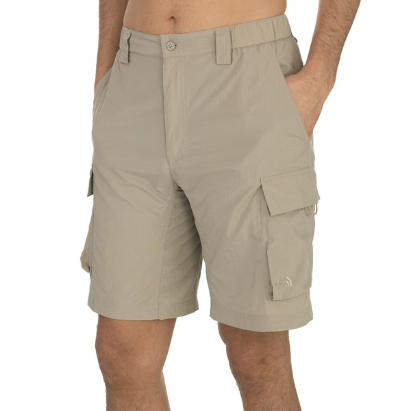 The North Face Men's Meridian Quickdry Cargo Shorts - Dune Beige Sports ...