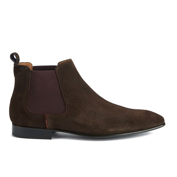 Paul Smith Shoes Men's Falconer Suede Chelsea Boots - Brown | FREE UK ...