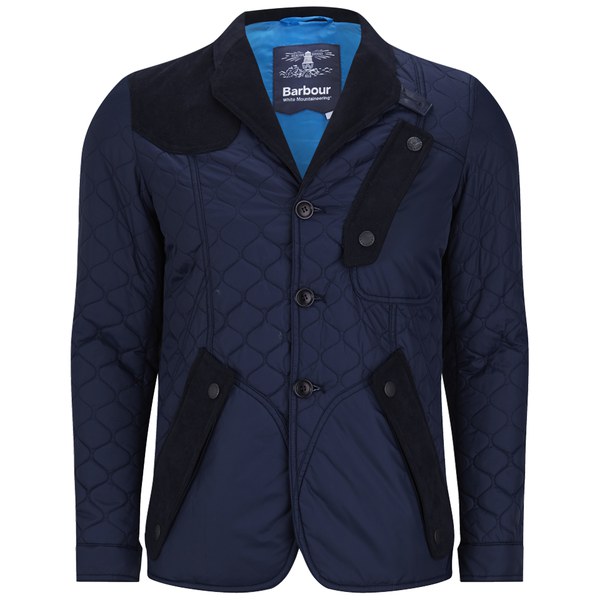Barbour x White Mountaineering Men's Quilted Stitch Jacket - Navy ...