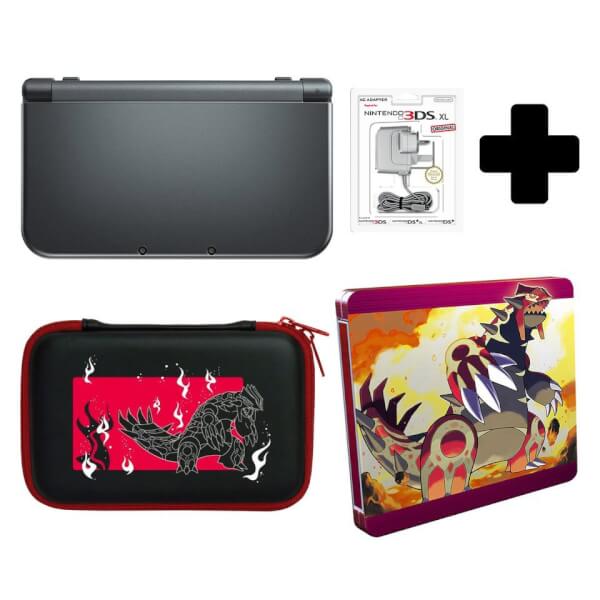New Nintendo 3DS XL Pokemon Omega Ruby Steelbook Pack Nintendo Official UK Store