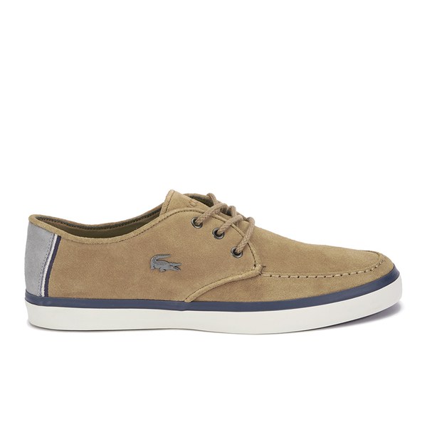 Lacoste Men's Sevrin 7 Suede Lace Up Shoes - Light Brown Clothing ...
