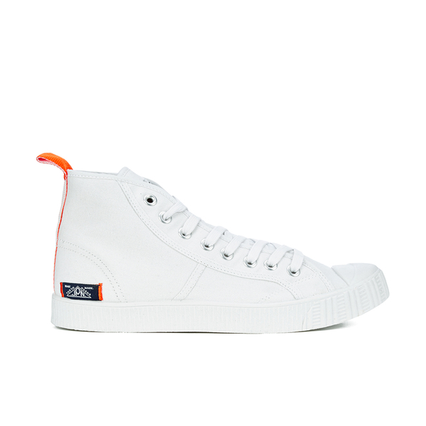 Superdry Men's Super Sneaker High Top Trainers - White | FREE UK ...
