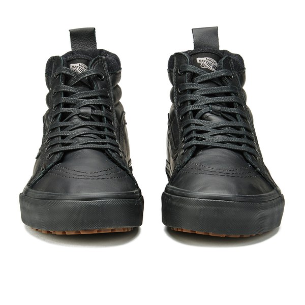 vans high top all black