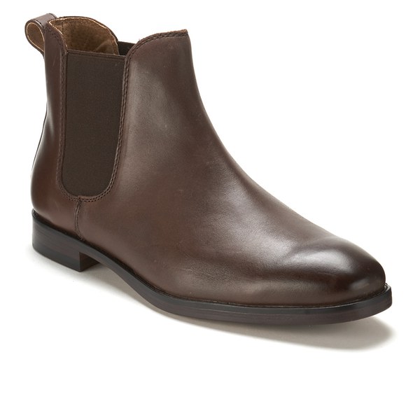 chelsea boot dark brown