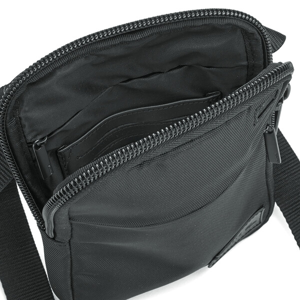 Lacoste Men&#39;s Cross-Body Bag - Black - Small Clothing | nrd.kbic-nsn.gov