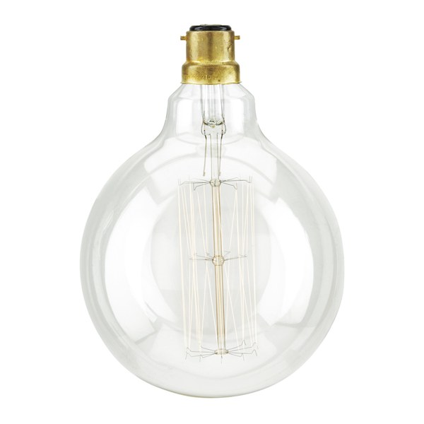 Nkuku Globe Filament Light Bulb 17 x 12cm Free UK Delivery over £50