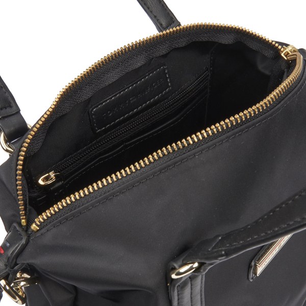 Tommy Hilfiger Women's Poppy Small Tote Bag Black Womens Accessories