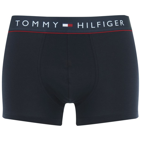 Tommy Hilfiger Men's Cotton Trunk Boxers - Navy Blazer Mens Underwear ...