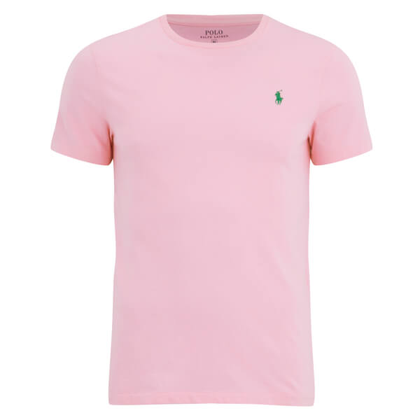 Polo Ralph Lauren Men's Short Sleeve Crew Neck T-Shirt - Bright Rose ...