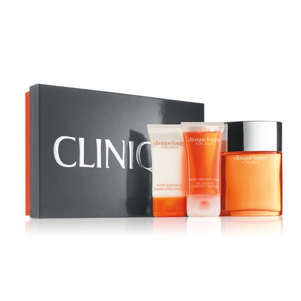 Clinique for Men His Happiness Gift Set (Worth £70.00) Free Shipping