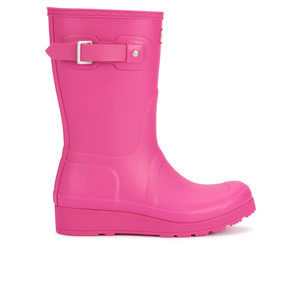 hunter short lace up wellies
