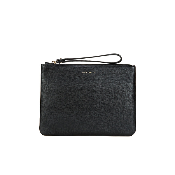 Coccinelle Women S Buste Leather Clutch Bag Black Coccinelle Women S Buste Leather Clutch Bag Black Image 1