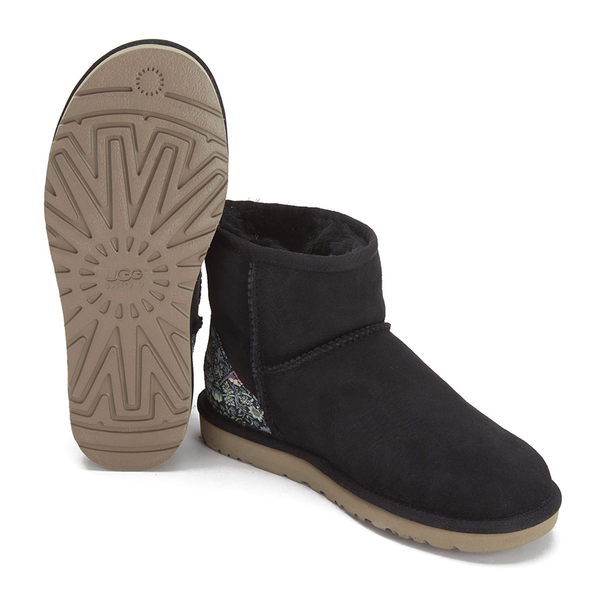UGG Women's Classic Mini Liberty Print Mini Sheepskin Boots - Blush ... UGG Women's Classic Mini Liberty Print Mini Sheepskin Boots - Blush Floral: Image 6