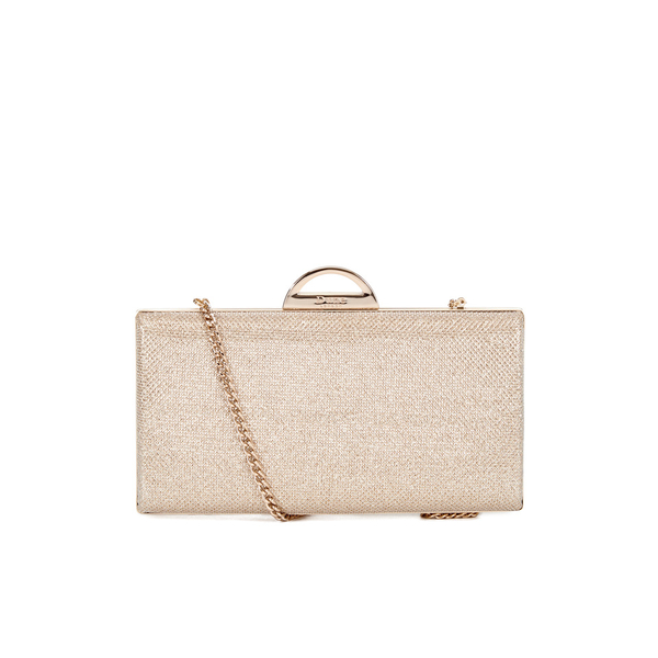 Dune Women's Bex Clutch Bag Gold