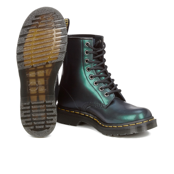 Dr. Martens Women's 1460 Lace Up Boots - Green Tracer | FREE UK ...