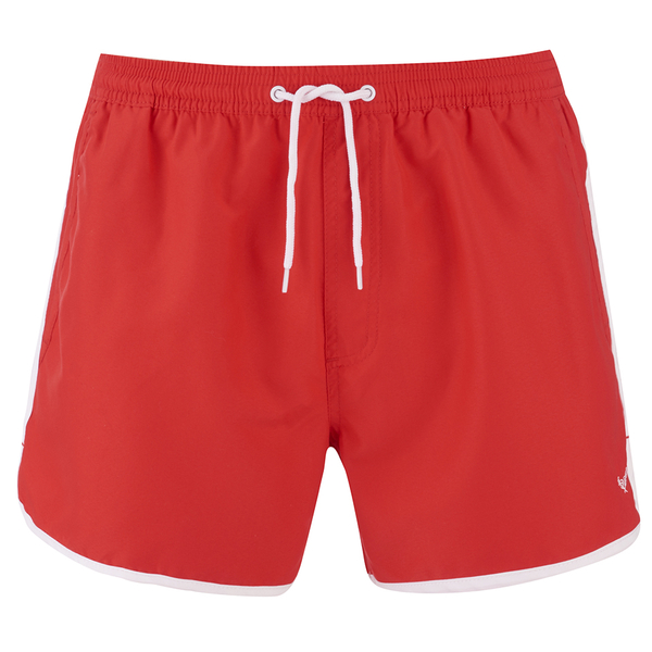 Threadbare Men's Swim Shorts - Heritage Red | IWOOT