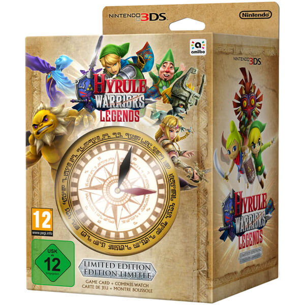 New Nintendo 3DS XL Hyrule Edition + Hyrule Warriors Legends Limited