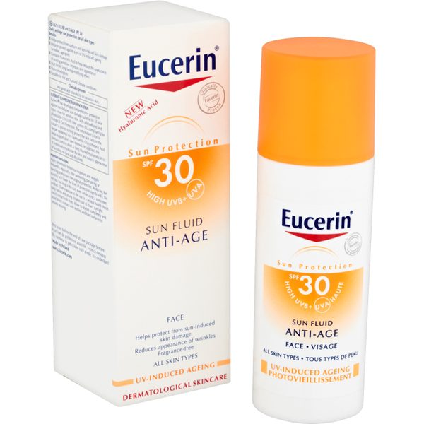 Eucerin® Sun Protection Sun Fluid Face SPF 30 50ml | Free Shipping ...