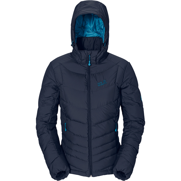 Jack Wolfskin Women's Selenium Down Jacket Night Blue Womens Clothing
