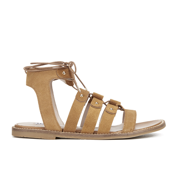 Dune Women's Lorelli Suede Gladiator Sandals - Tan Womens Footwear ...