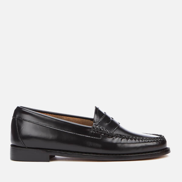 Bass Weejuns Women's Penny Leather Loafers - Black | FREE UK Delivery ...