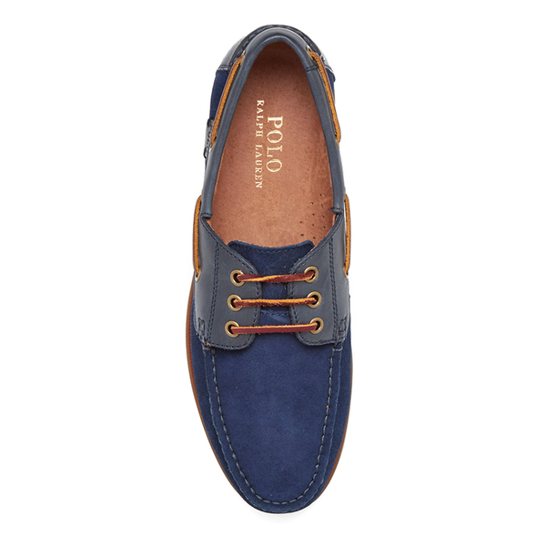 polo ralph lauren bienne tumbled leather boat shoes