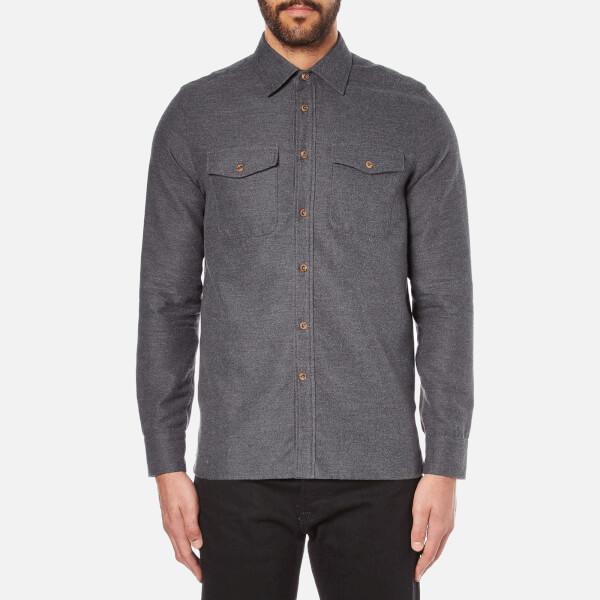 A Kind of Guise Men's Bam Long Sleeve Shirt - Grey - Free UK Delivery ...