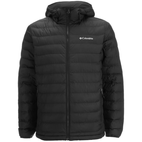 Columbia Men's Powder Lite Hooded Jacket - Black Clothing | TheHut.com