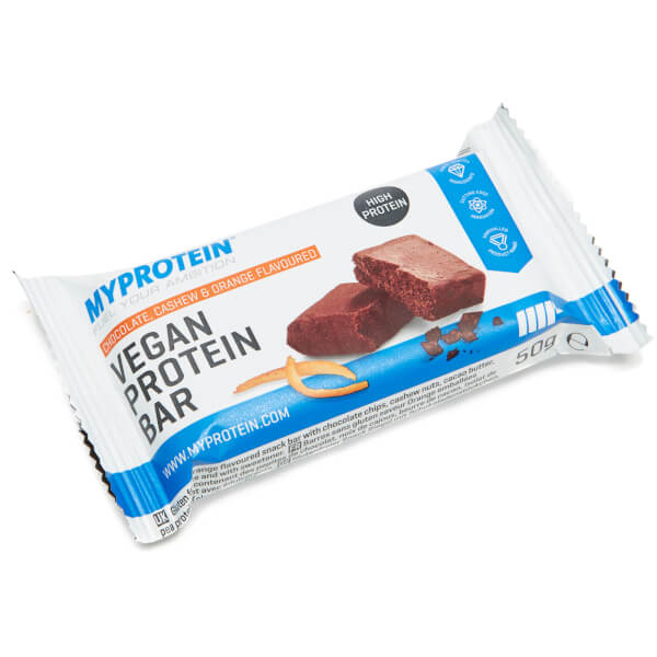My Protein Vegan Bar Chocolate Orange Cashew Nutrtion My Protein Vegan Bar Chocolate Orange Cashew Nutrtion