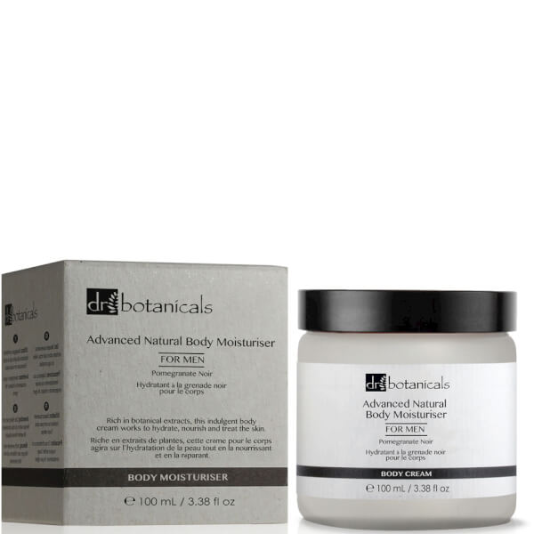 Click to view more detailed imagery on our partner's website Dr. Botanicals Pomegranate Noir Advanced Natural Body Moisturizer For Men 100ml