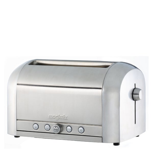 Magimix 11536 4 Slice Brushed Toaster Stainless Steel Homeware