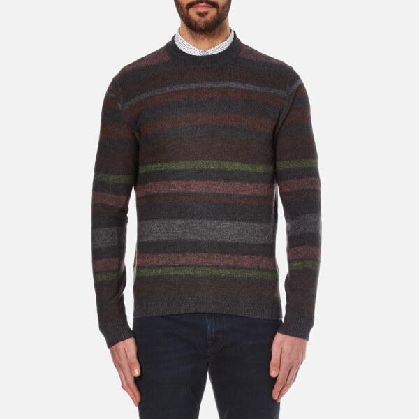 PS by Paul Smith Men's Pullover Crew Neck Jumper - Multi - Free UK ...