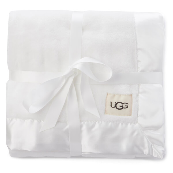 UGG Babies' Large Receiving Blanket Cream Free UK Delivery over £50