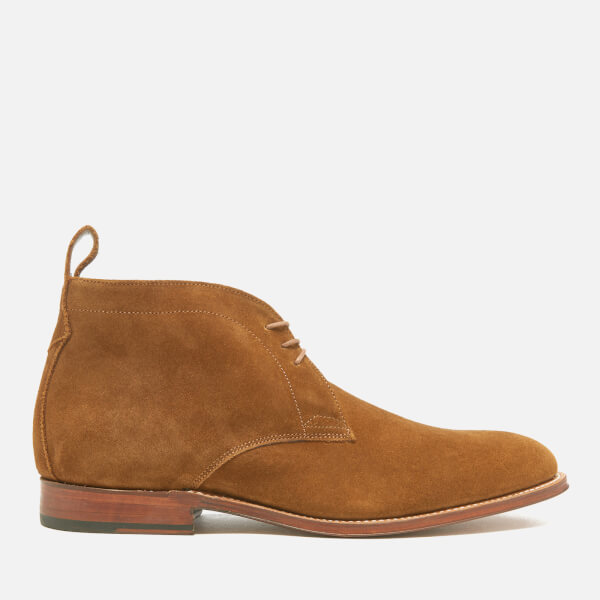 grenson mens suede boots