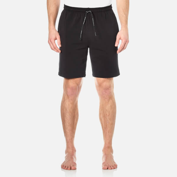 BOSS Hugo Boss Men's Sweat Shorts Black Mens Clothing