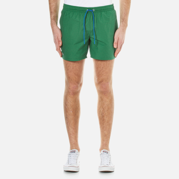 Lacoste Men's Swim Shorts - Green Mens Underwear | TheHut.com